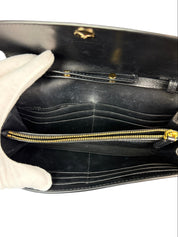 Burberry Henley Haymarket Check Canvas Wallet On Chain Bag