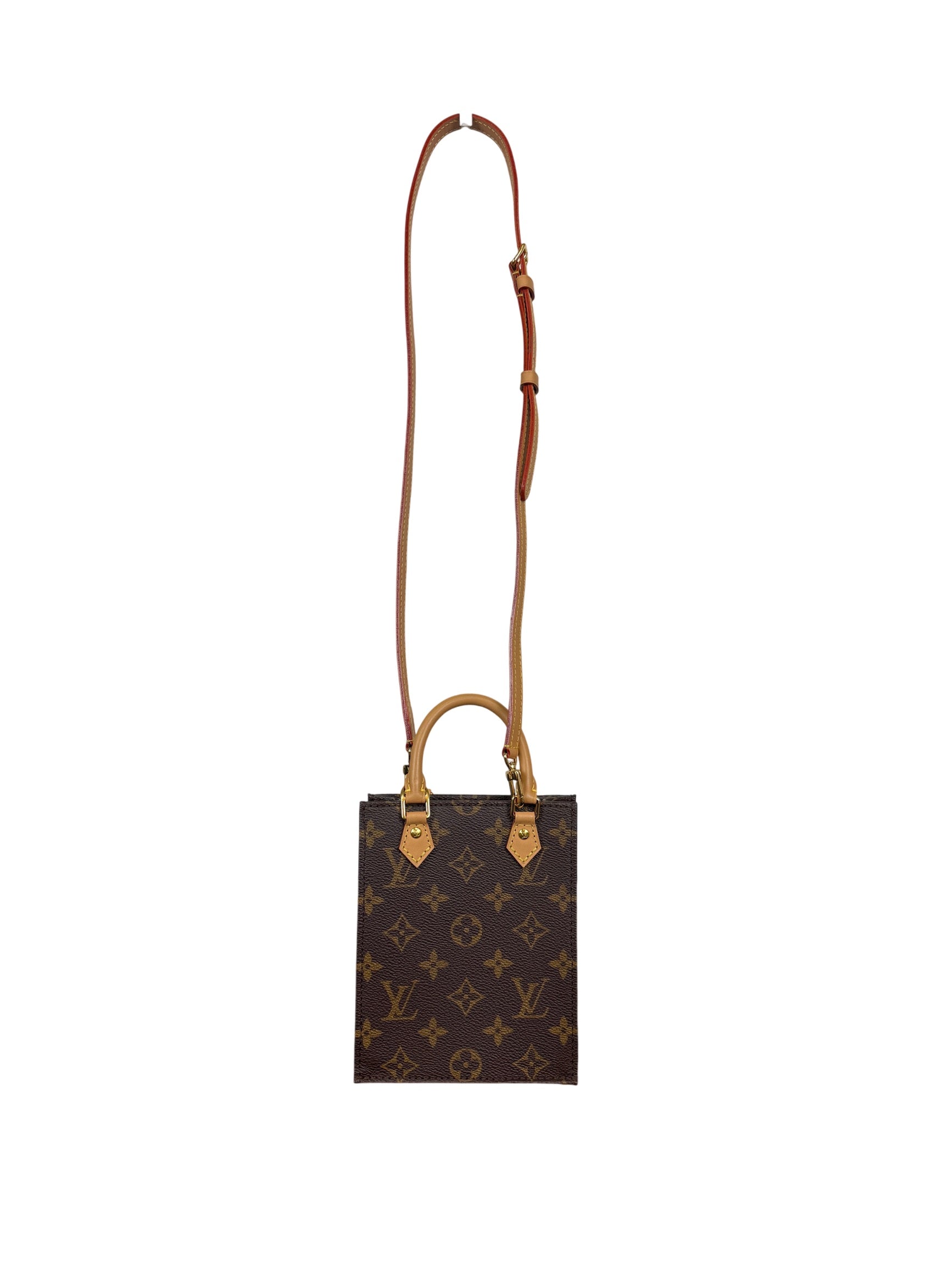 Louis Vuitton Monogram Petit Sac Plat Bag