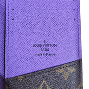 Louis Vuitton x Virgil Abloh Pocket Organizer Monogram & Purple Leather