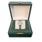 Rolex Oyster Perpetual Datejust 31mm SS 1990 Silver & Diamond Dial, 68274