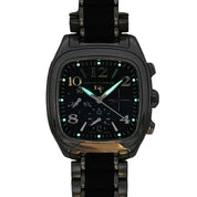 David Yurman Belmont Chronograph 42mm SS Black Dial T305-CST