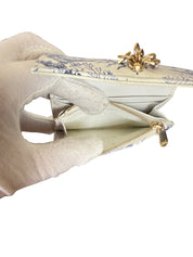 Christian Dior Toile de Jouy Wallet