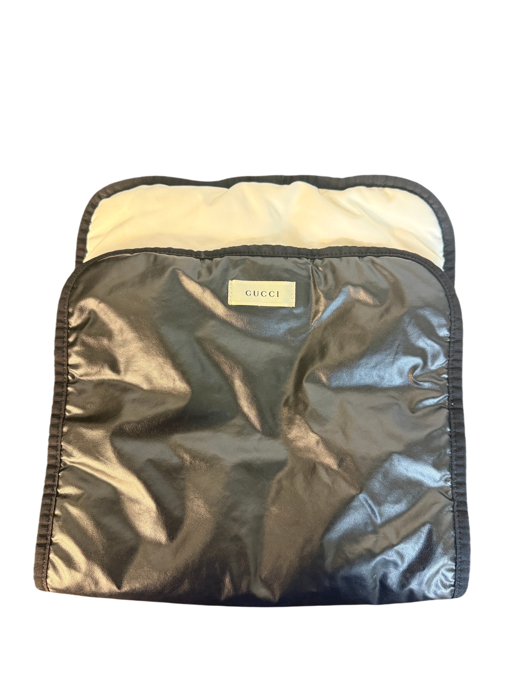 Gucci GG Supreme Monogram Web Messenger Diaper Bag