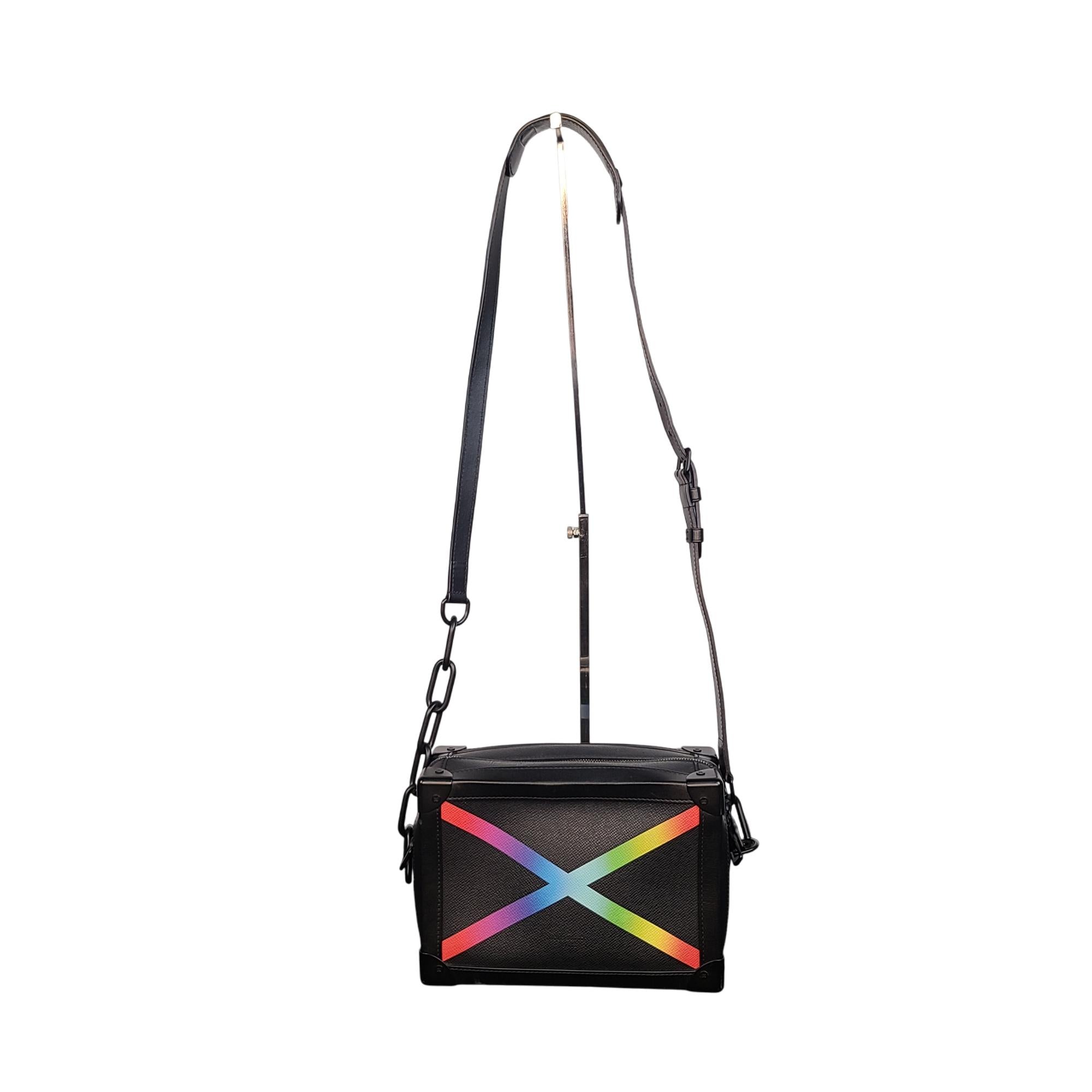 Louis Vuitton Taiga Rainbow Soft Messenger