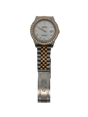 Rolex Oyster Perpetual Datejust 36mm Two-Tone Dial, Jubilee Bracelet, Model Stainless Steel & 18k Yellow Gold 1998 Champagne Dial 16013