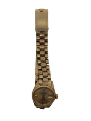 Rolex Oyster Perpetual Datejust Ladies Watch Gold Dial 26MM 1967