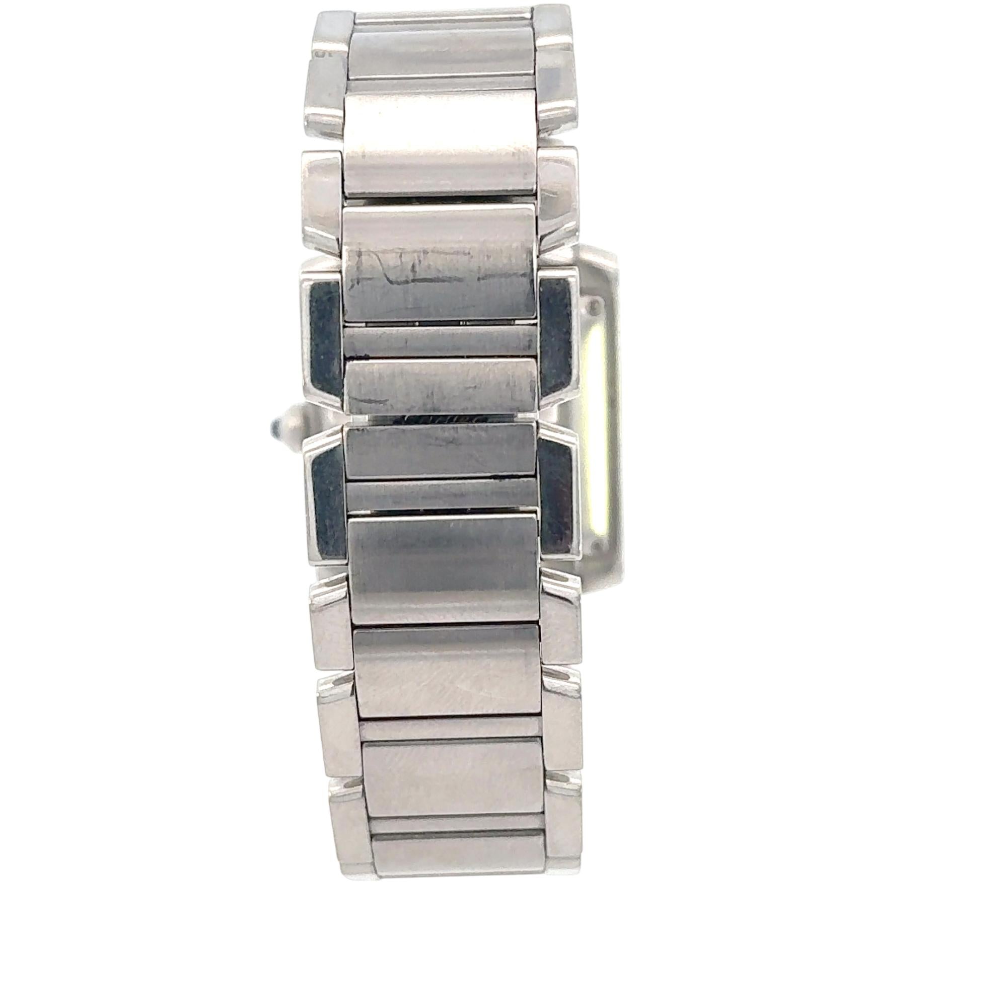 Cartier Tank Automatic Swiss Made Men's Watch 25mm 2502