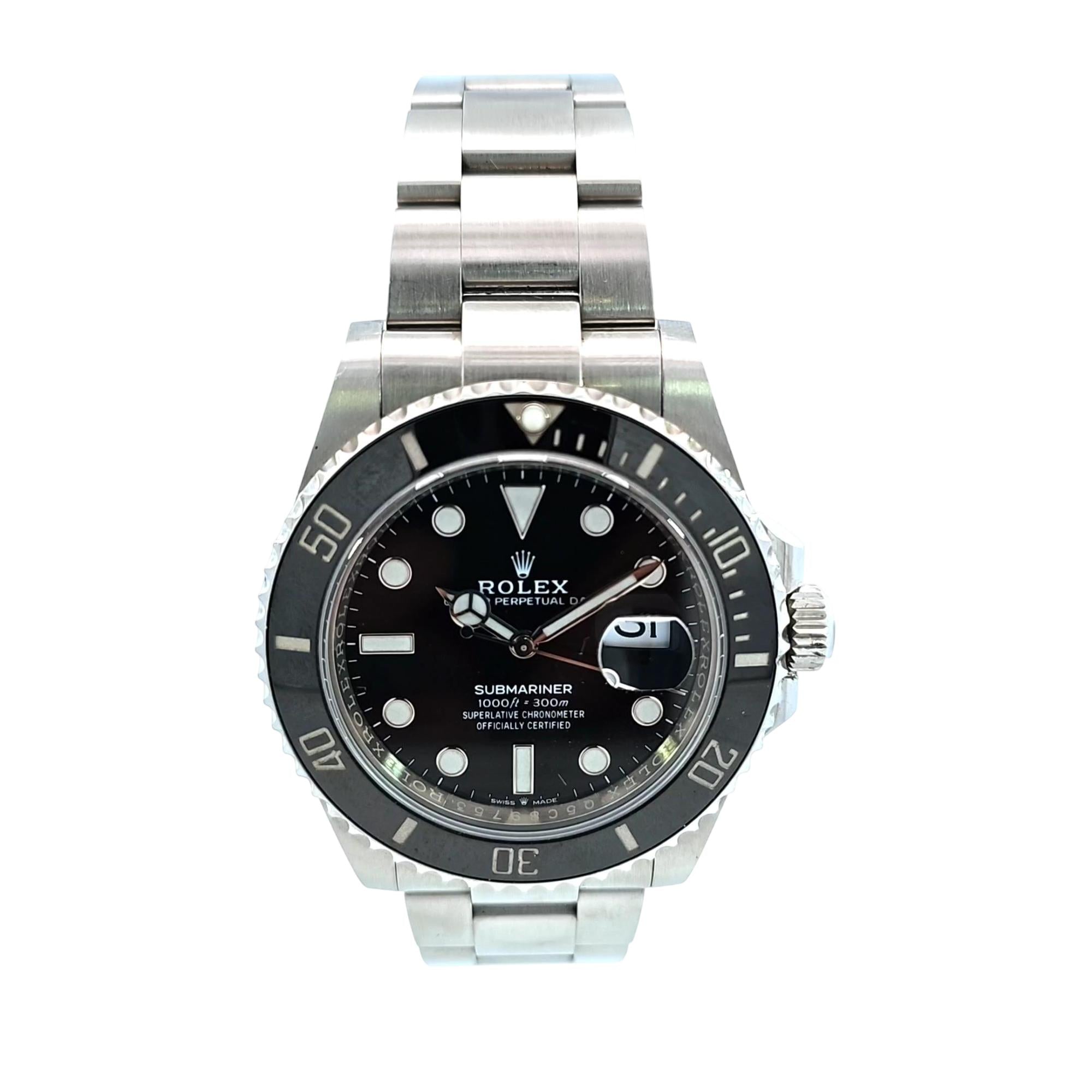 Rolex Submariner 41mm SS 2020-2024 Black Dial 126610LN