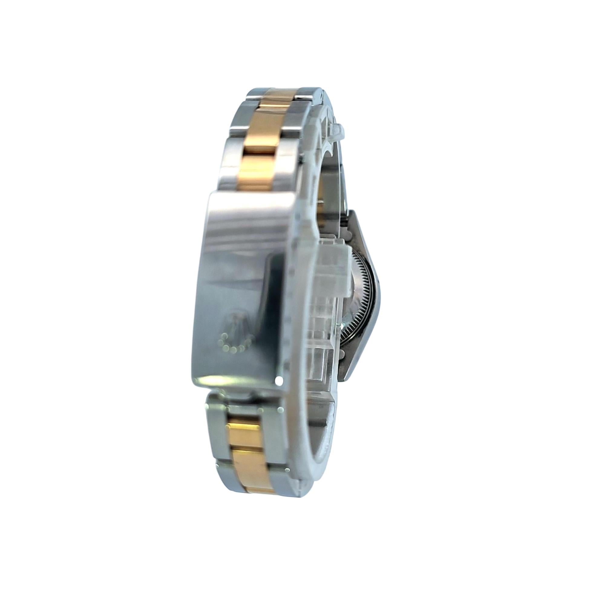 Rolex Oyster Perpetual Datejust 26mm 18K/SS 2002 Champagne Dial 79173