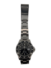 Rolex Submariner Date Dial Automatic Watch Stainless Steel Black Dial 16610