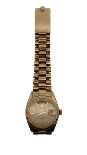 Rolex Perpetual Day-Date 36MM Presidential 18K Gold Watch Champagne Dial