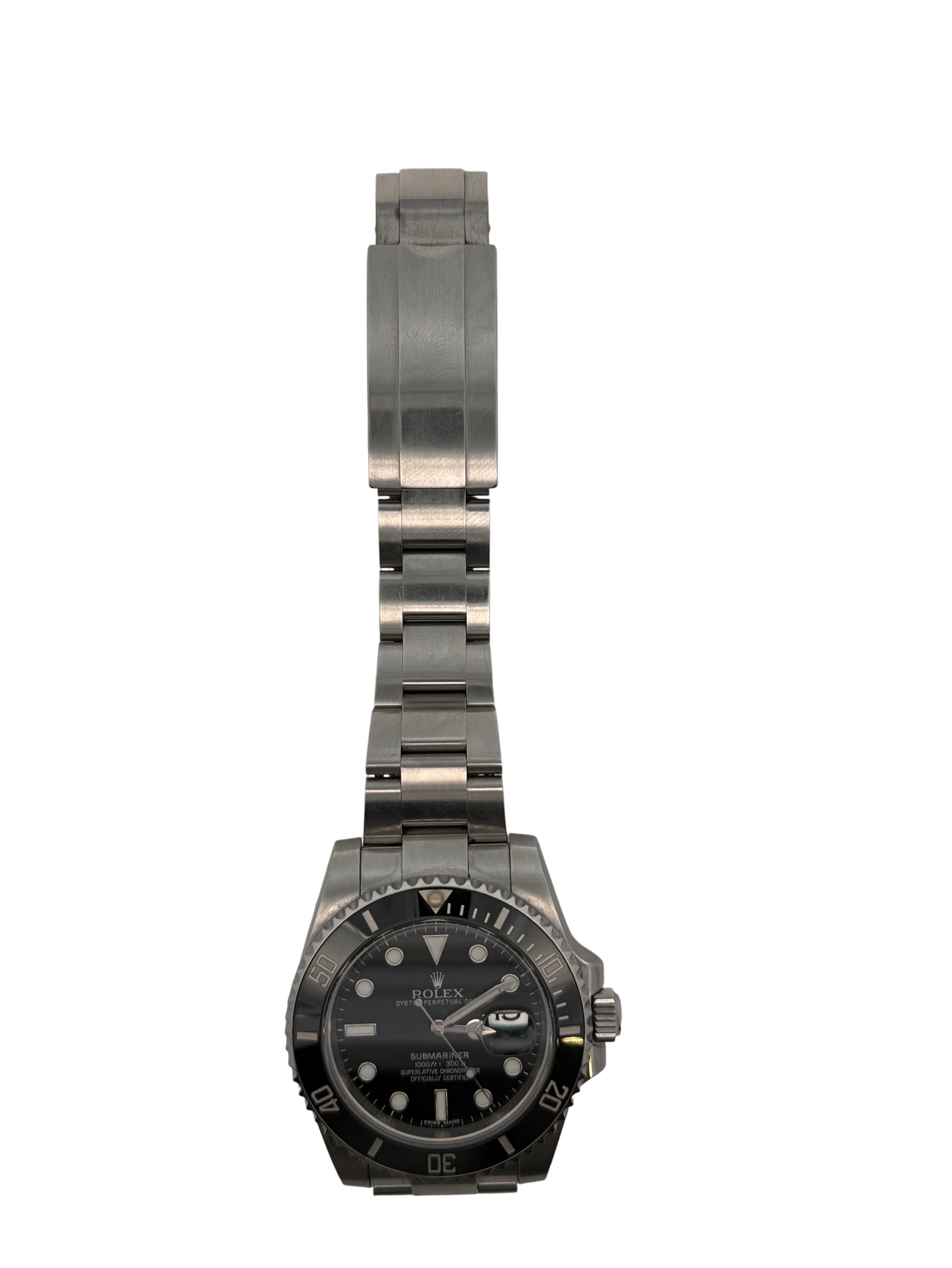 Rolex Submariner Oyster Perpetual Date Watch Stainless Steel Black Dial 126610ln