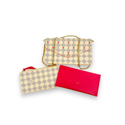 Louis Vuitton Damier Azur Studs Felicie WOC