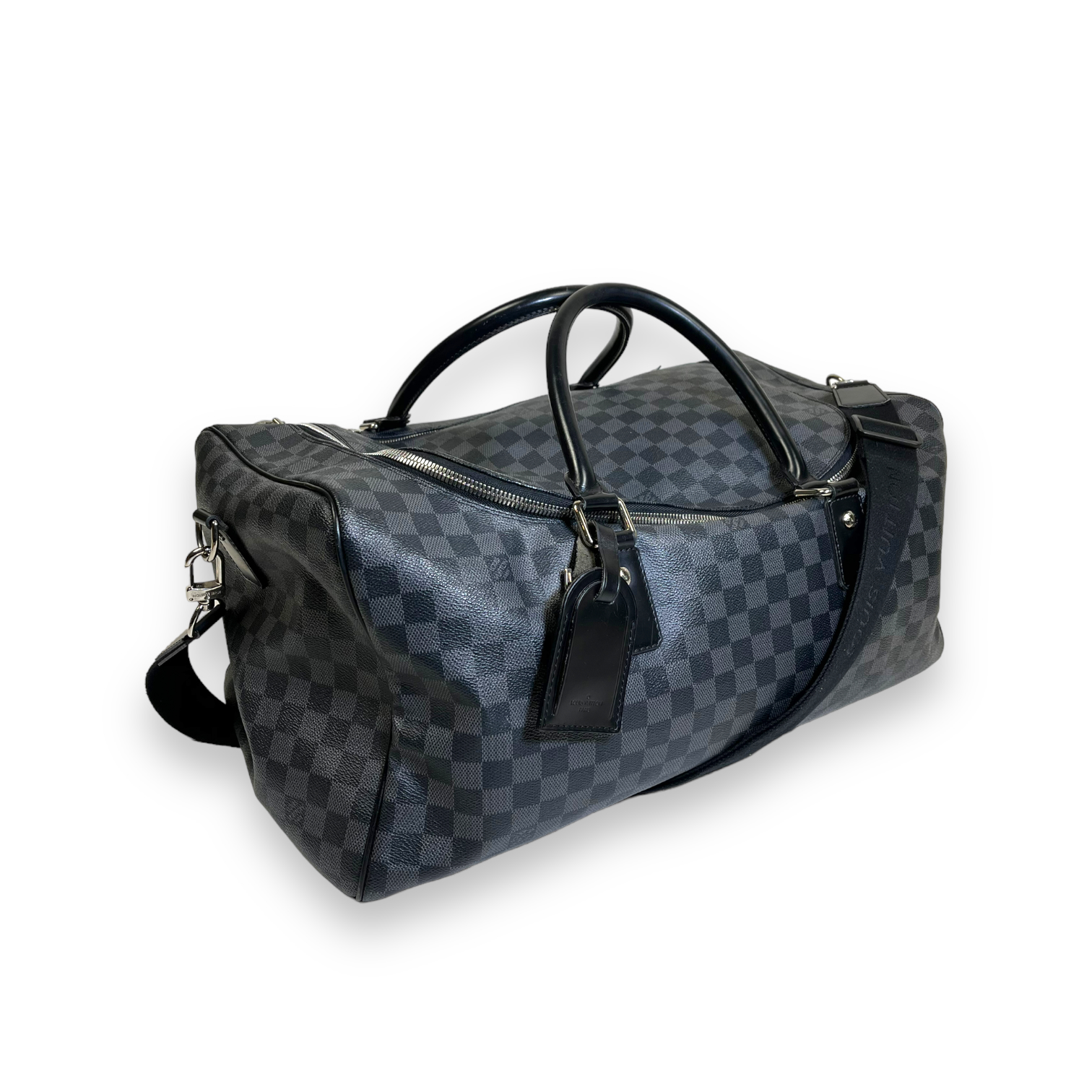 Louis Vuitton Damier Graphite Black Roadster Duffle Bag, Men's