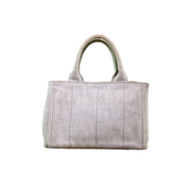 Prada Canapa Small Denim Tote