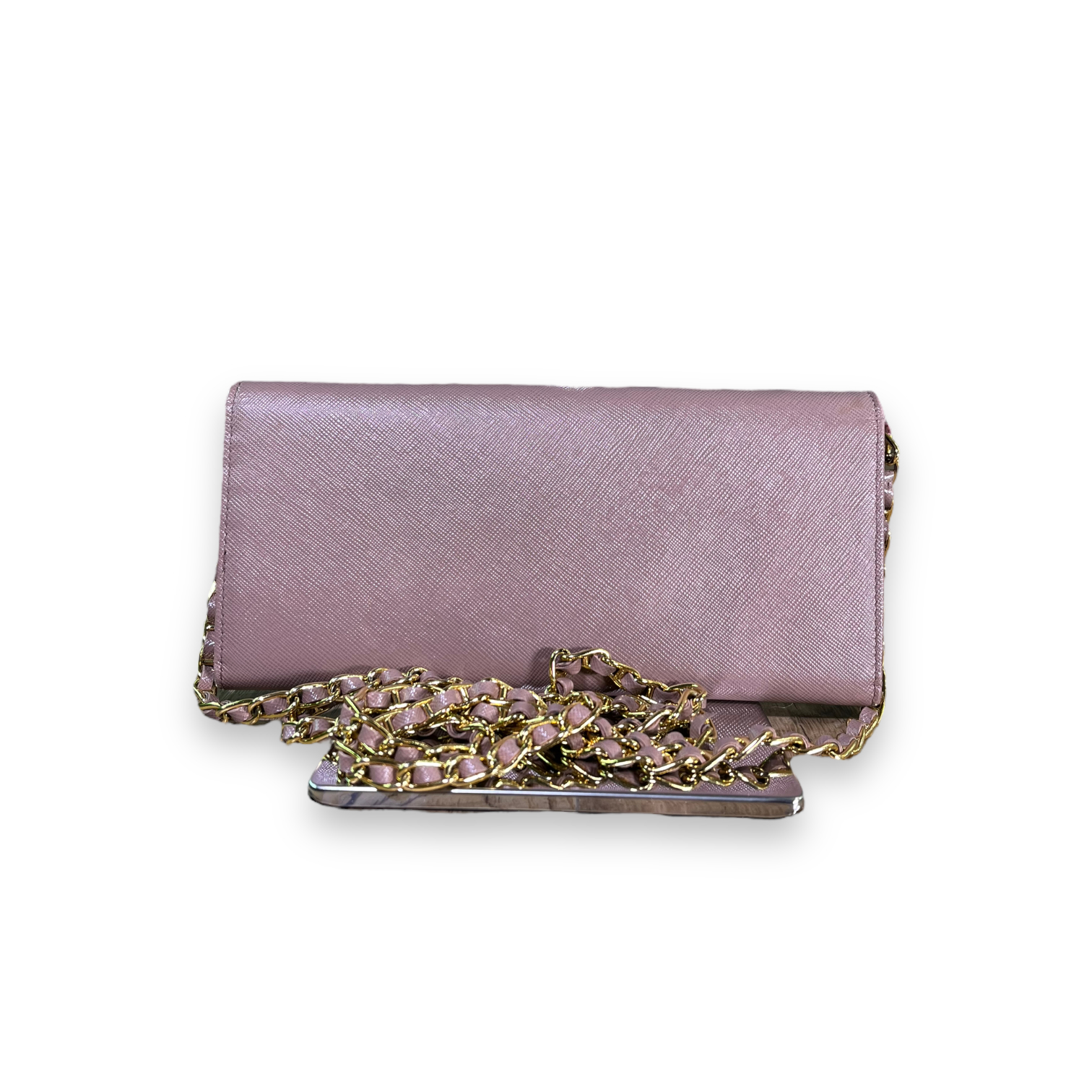 Prada Saffiano Wallet On Chain
