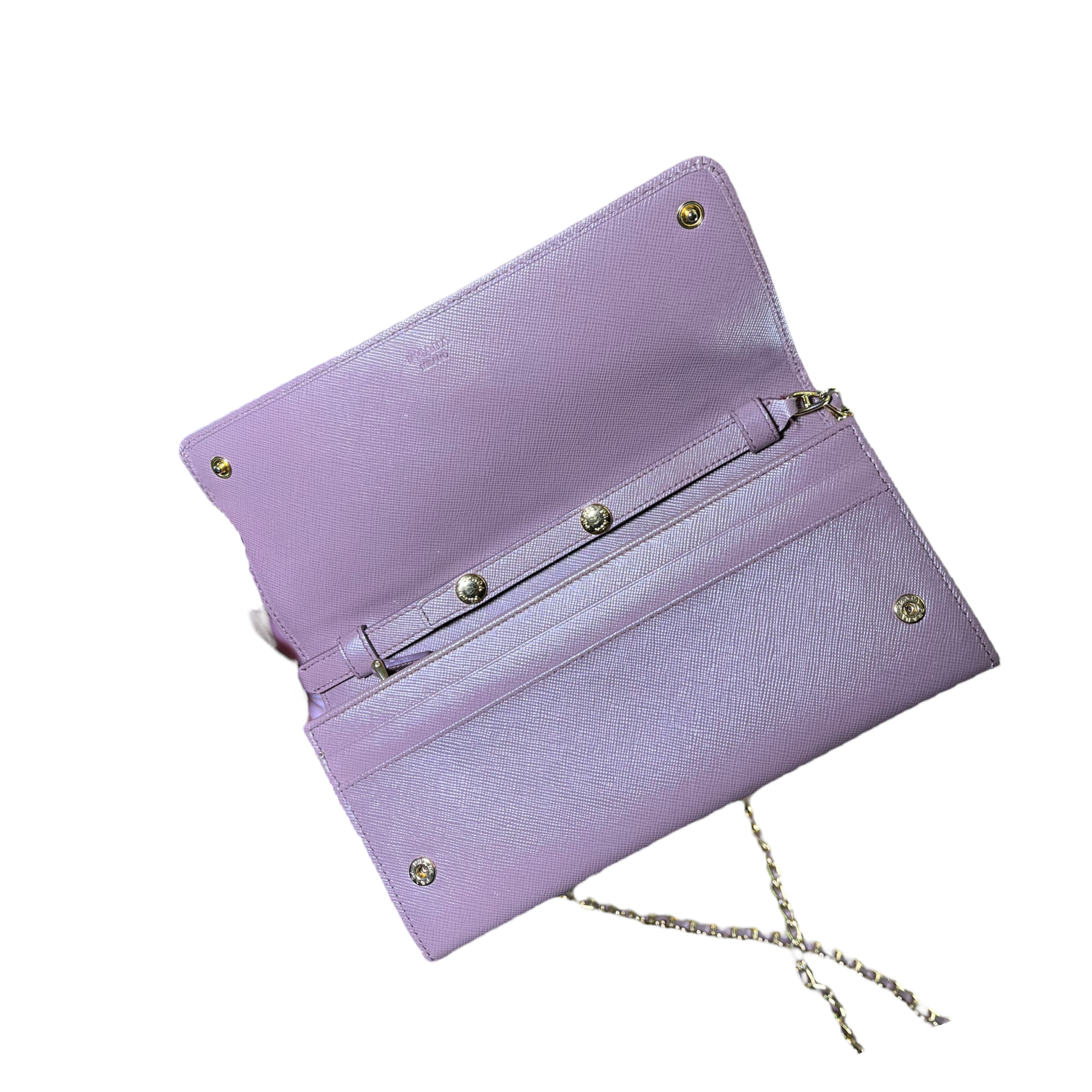 Prada Saffiano Wallet On Chain