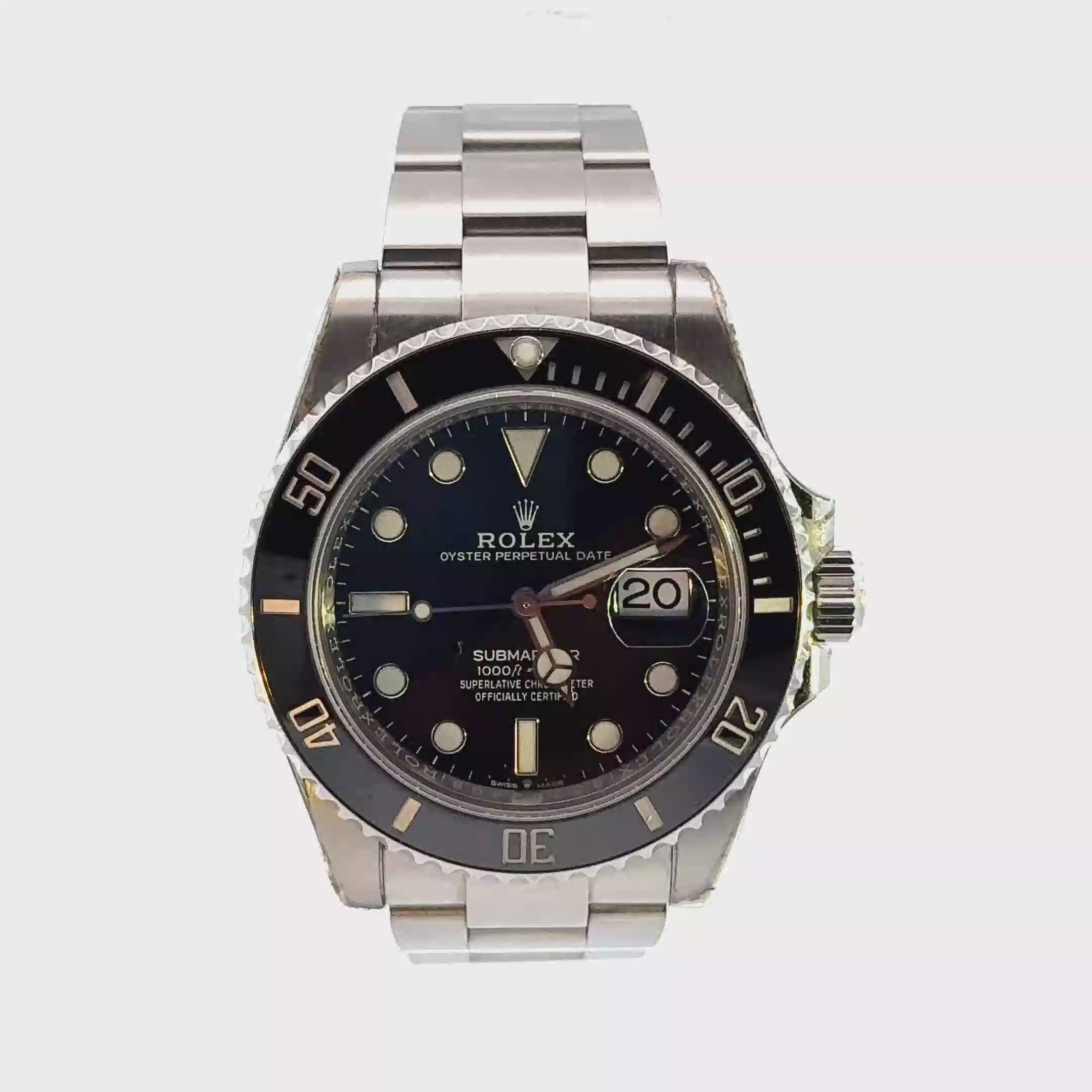 Rolex Oyster Perpetual Date Submariner 41mm Stainless Steel 2011 Black Dial Ref. 126610