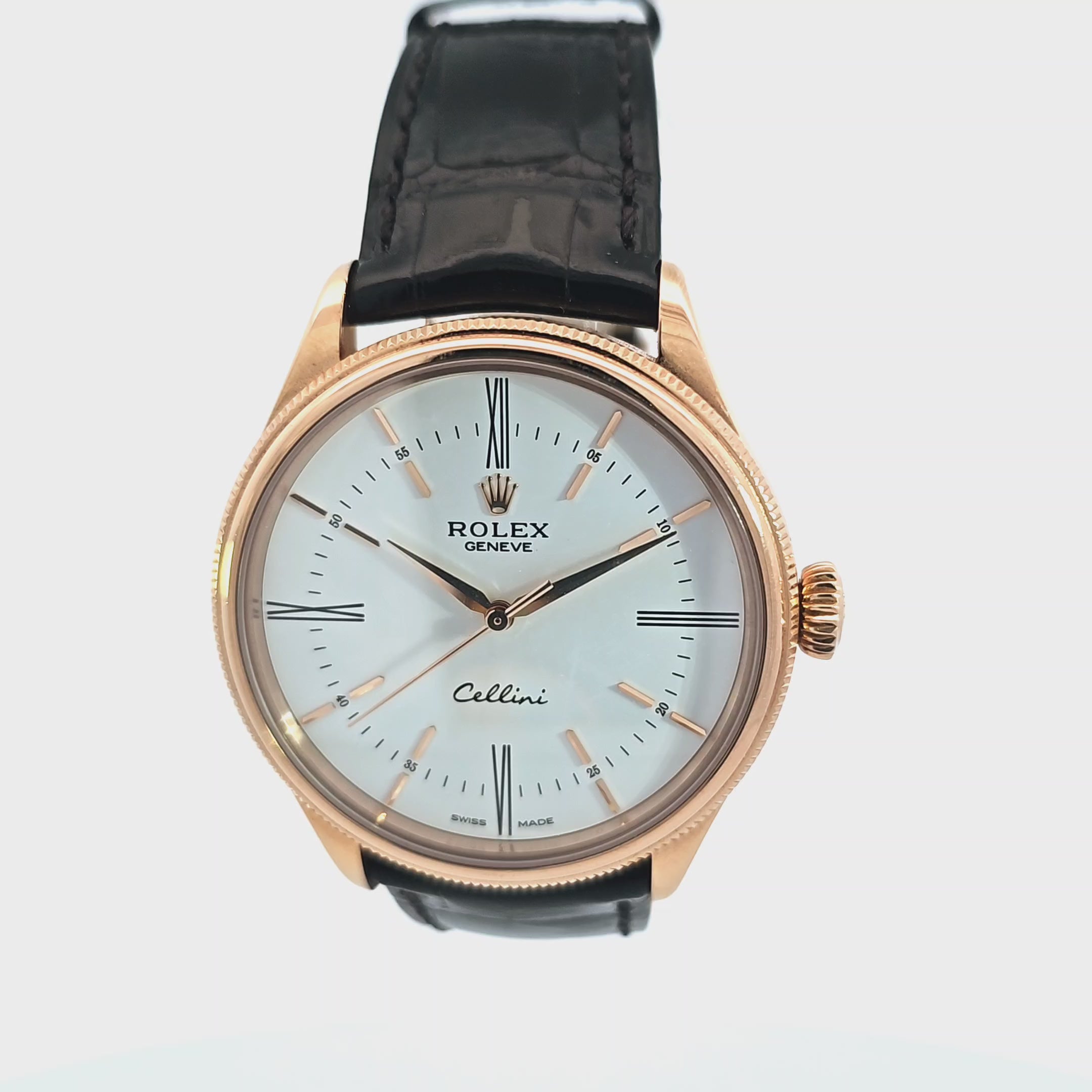 Rolex Cellini 18K Everose Gold