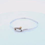 Tiffany & Co. Sterling Silver Bracelet with 18k Gold Accents