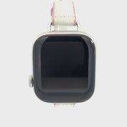 Hermès Series 10 Apple Watch 42mm with Pink Fabric Band
