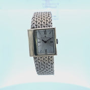 Baume & Mercier 14KWG Rectangle dial Vintage Watch