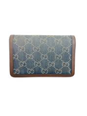 Gucci Dionysus Super Mini Shoulder Bag in GG Blue Denim
