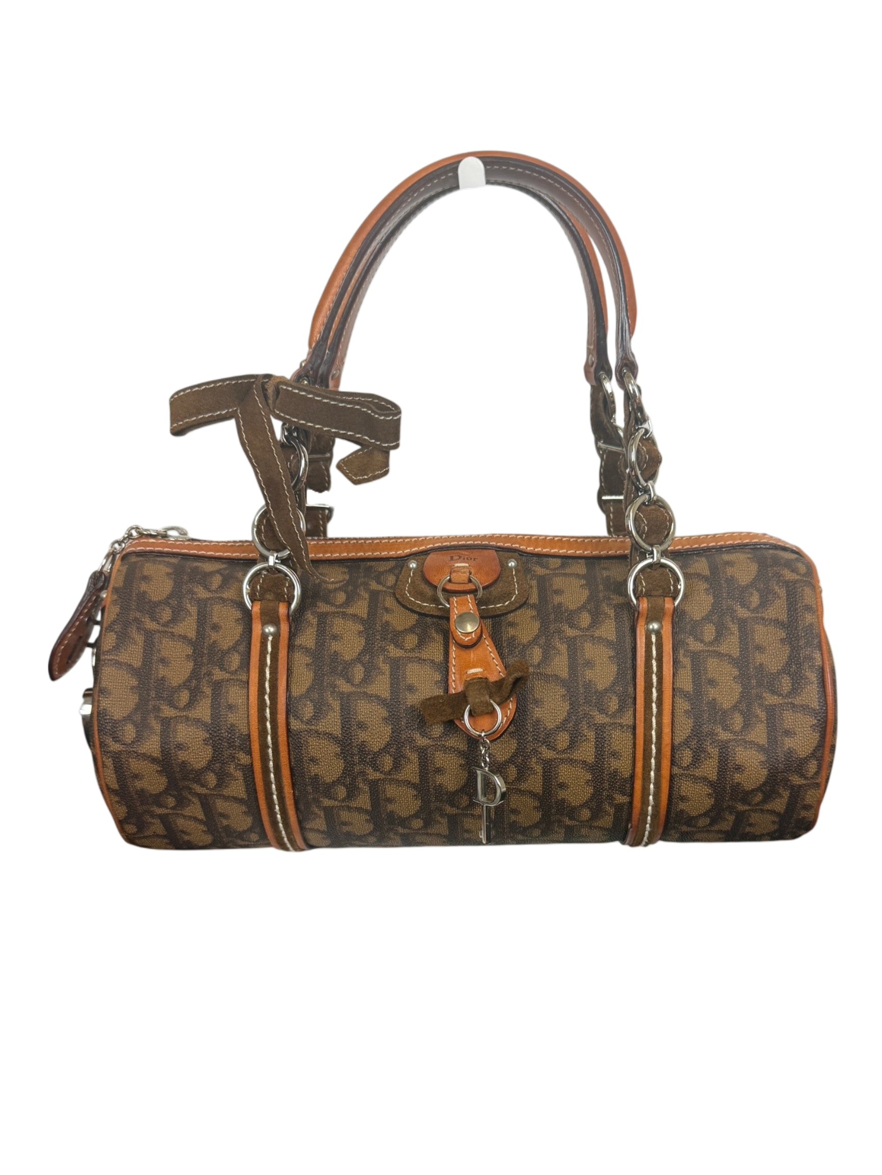 Christian Dior Romantique Trotter Barrel Bag