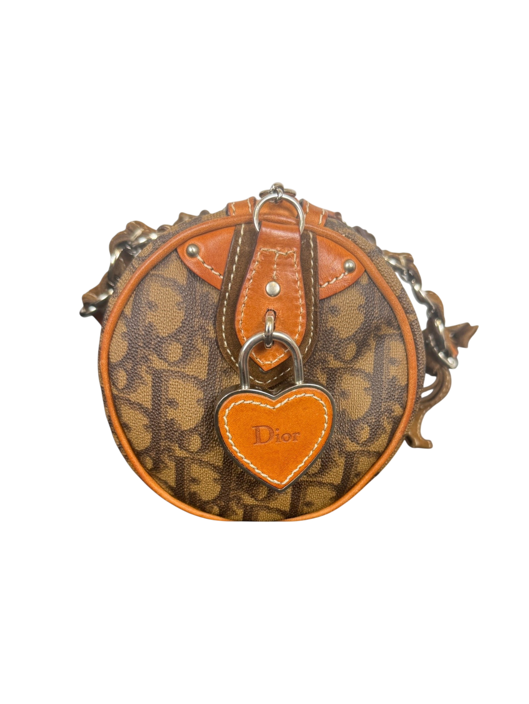 Christian Dior Romantique Trotter Barrel Bag