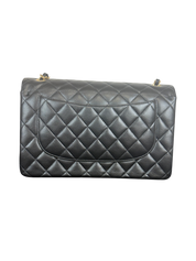 Chanel Classic Jumbo Double Flap Bag in Quilted Caviar