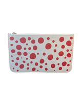 Louis Vuitton x Yayoi Kusama White and Red Polka Dot Pochette