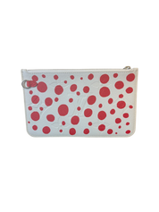 Louis Vuitton x Yayoi Kusama White and Red Polka Dot Pochette