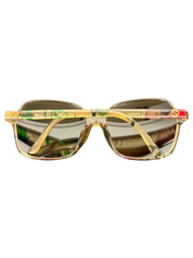 Gucci GG3699/N Z9X 140 Beige/Brown Translucent Floral Sunglasses