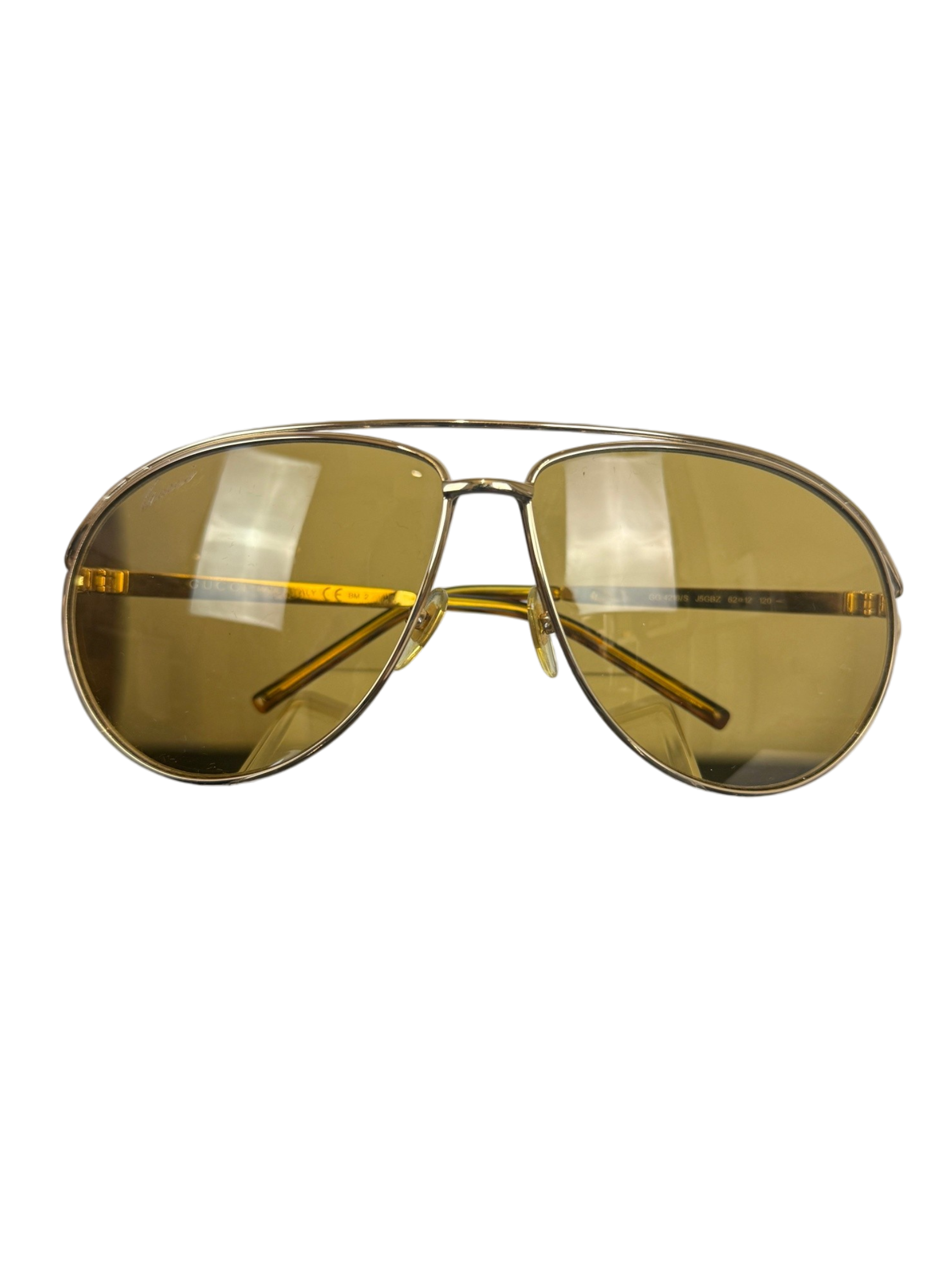 Gucci GG 4213/S Gold Aviator Sunglasses