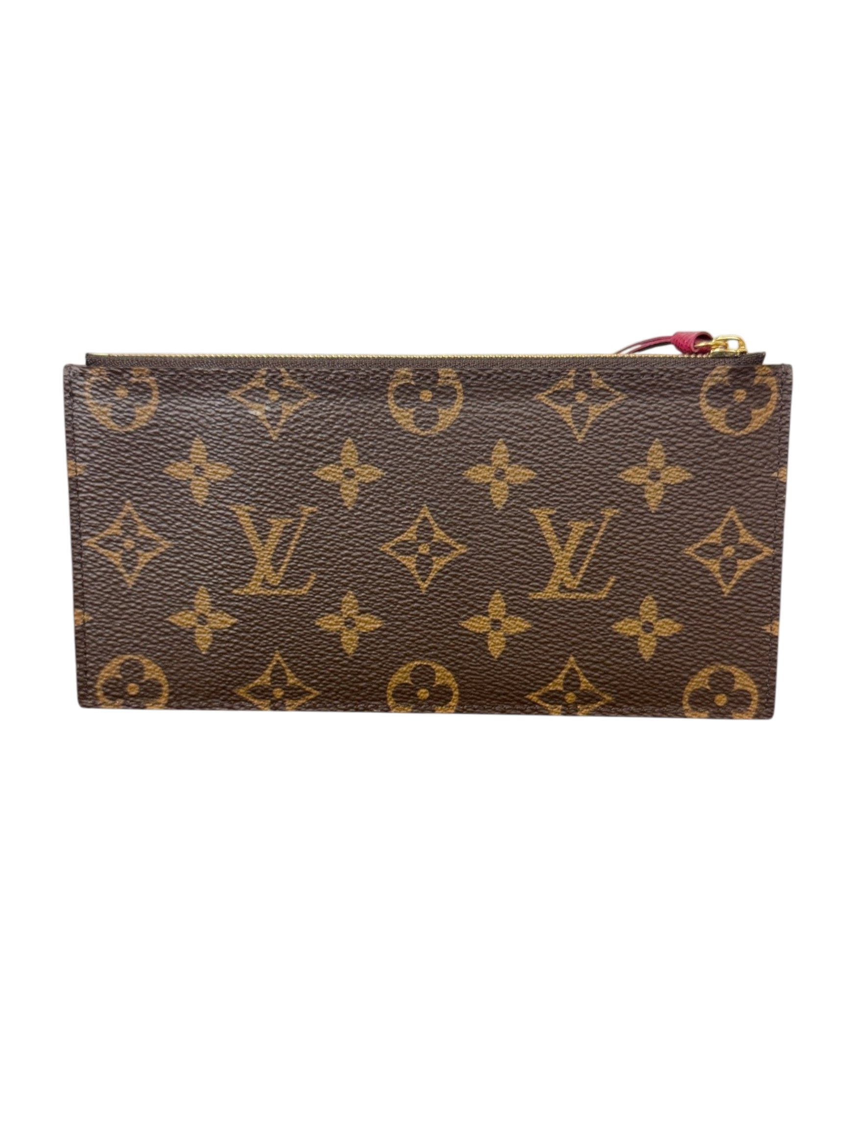 Louis Vuitton Monogram Felicie Pochette Zippered Insert Wallet