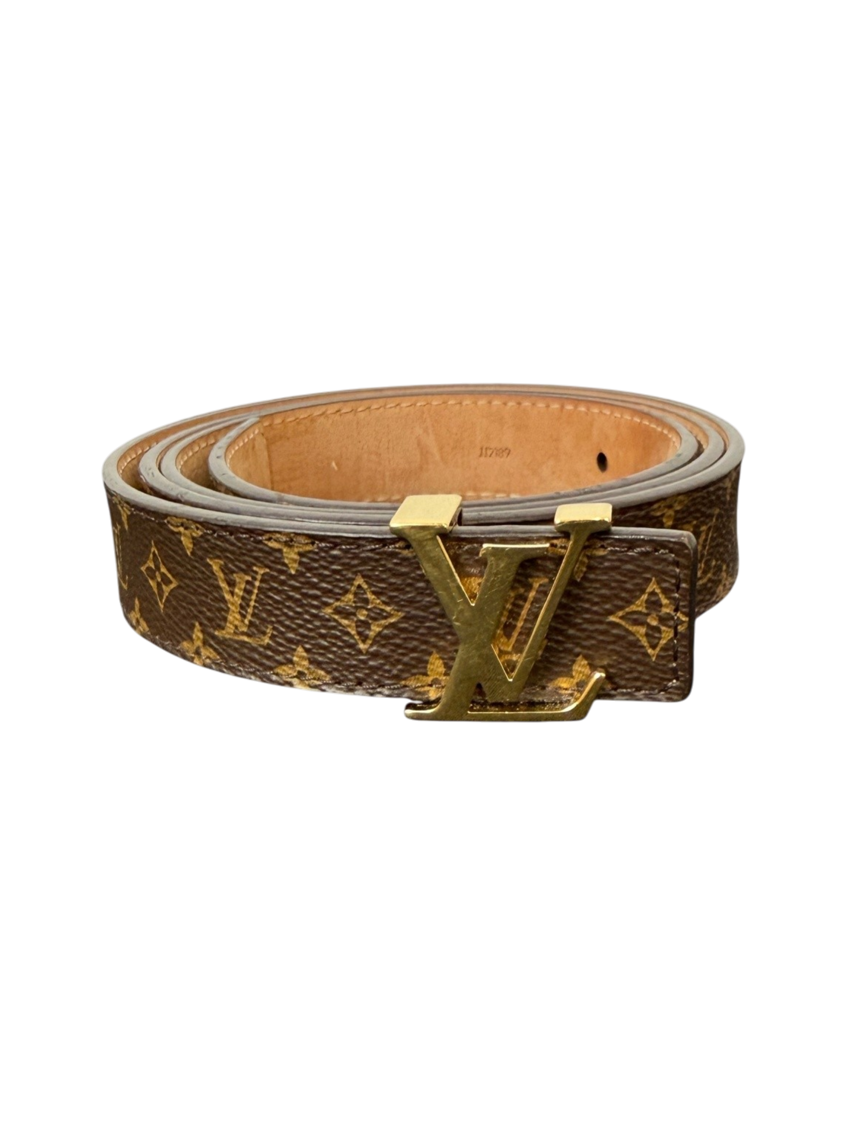 Louis Vuitton Monogram Initiales 25mm Belt