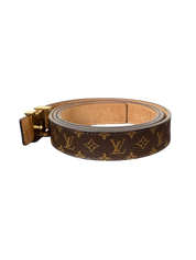 Louis Vuitton Monogram Initiales 25mm Belt