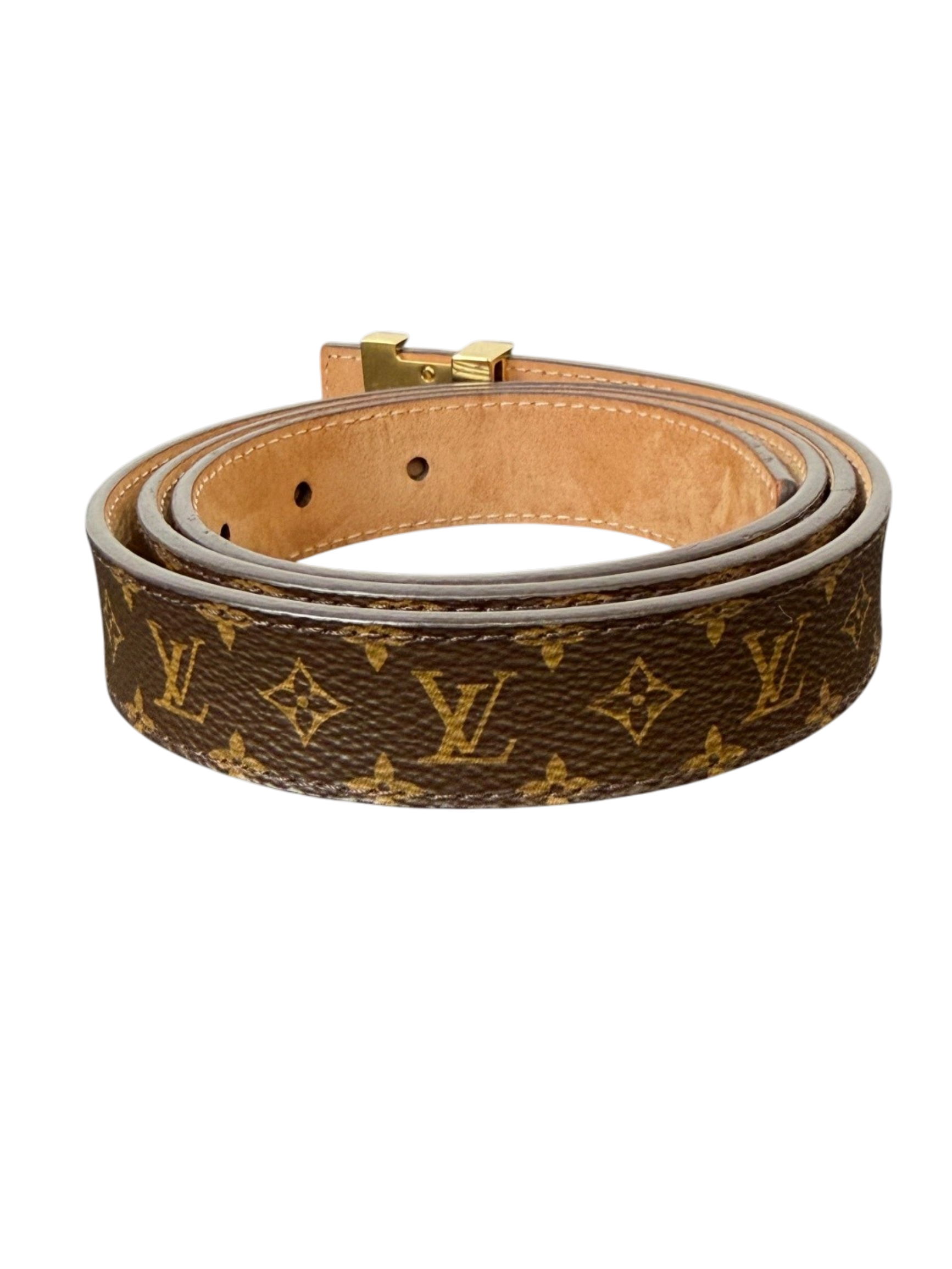 Louis Vuitton Monogram Initiales 25mm Belt