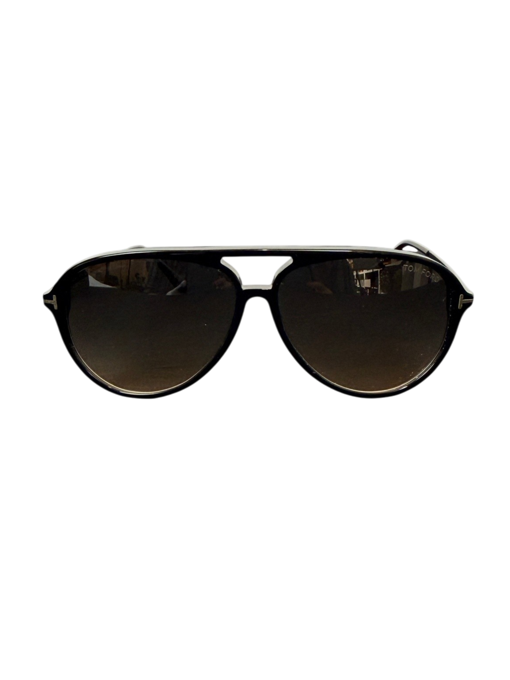 Tom Ford Samson TF909 01B Black Aviator Sunglasses