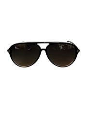 Tom Ford Samson TF909 01B Black Aviator Sunglasses