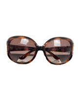 Salvatore Ferragamo SF668S 238 Women's Tortoise Brown Sunglasses
