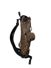Louis Vuitton Monogram Macassar Canvas Christopher MM Backpack