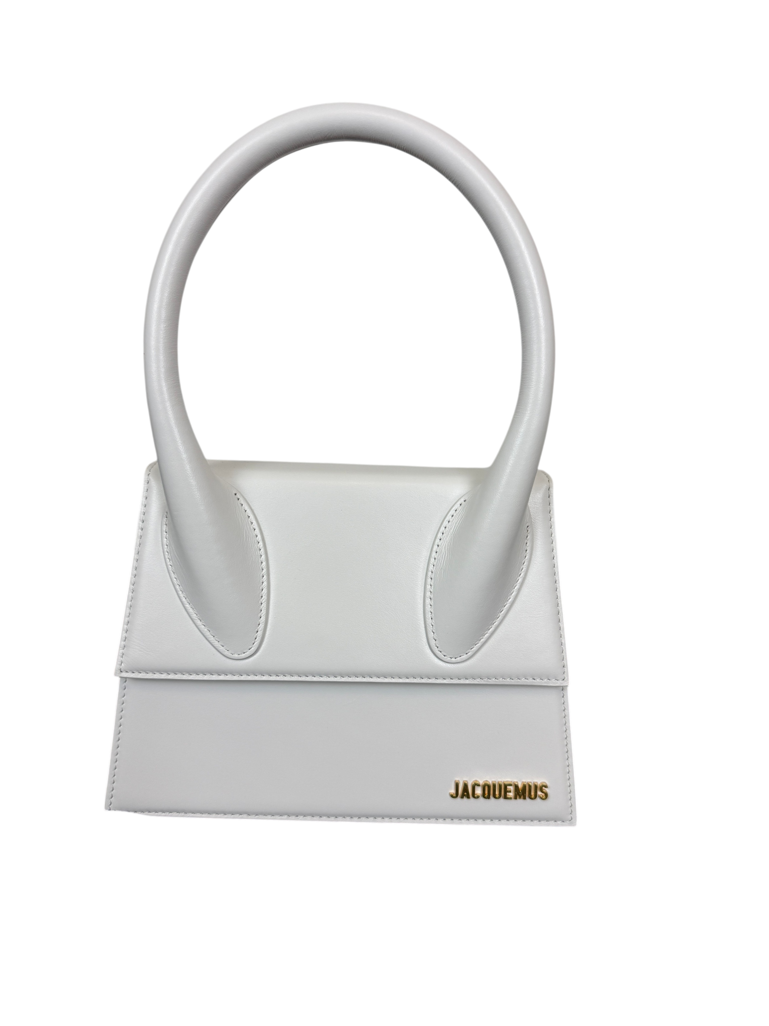 Jacquemus Le Chiquito White Leather Bag