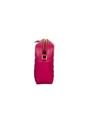 Saint Laurent Lou Pink Matelassé Calfskin Camera Bag