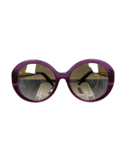 Louis Vuitton Purple Round Sunglasses Model 57817