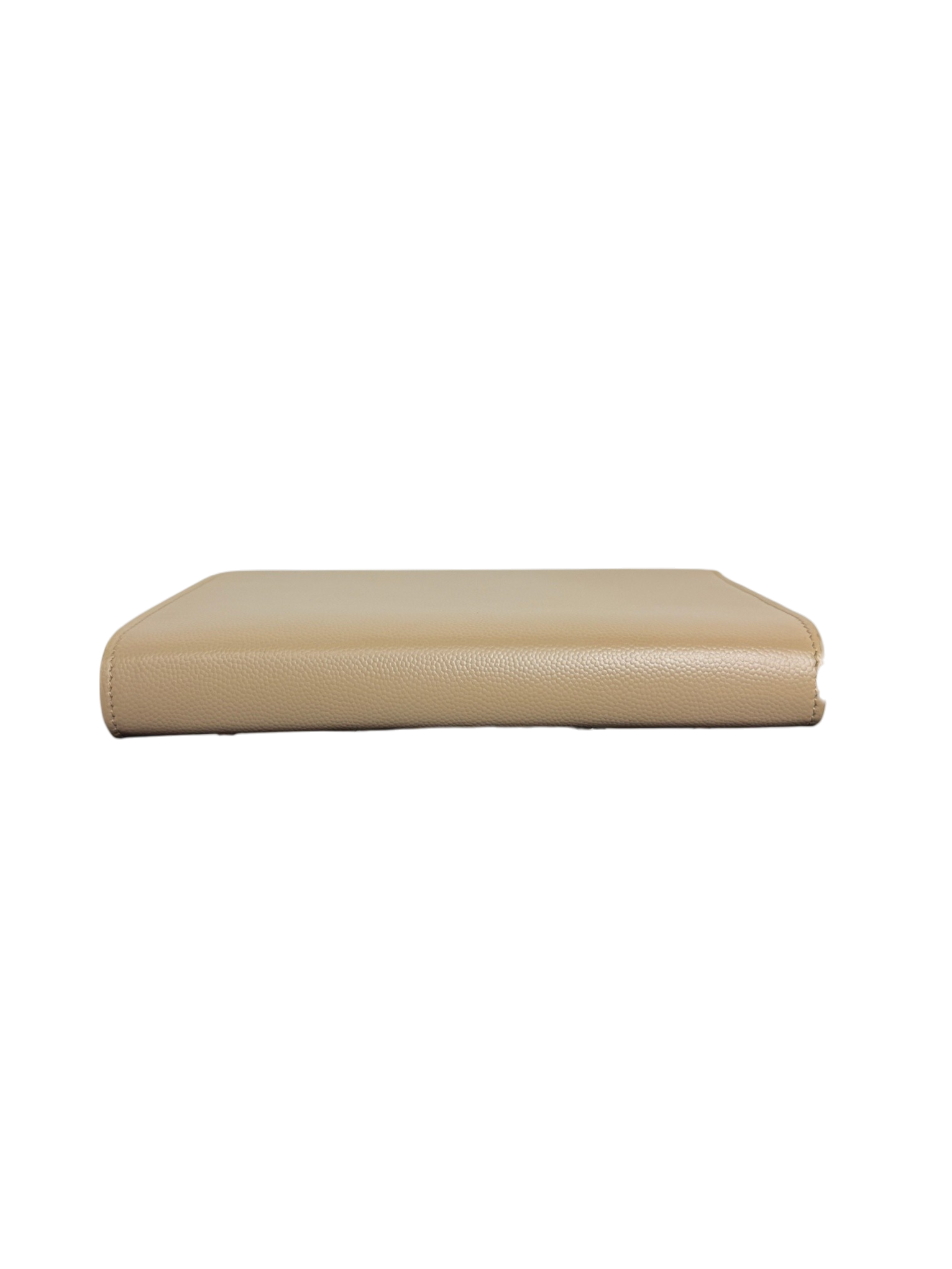 Saint Laurent Cassandra Grain de Poudre Beige Shoulder Bag