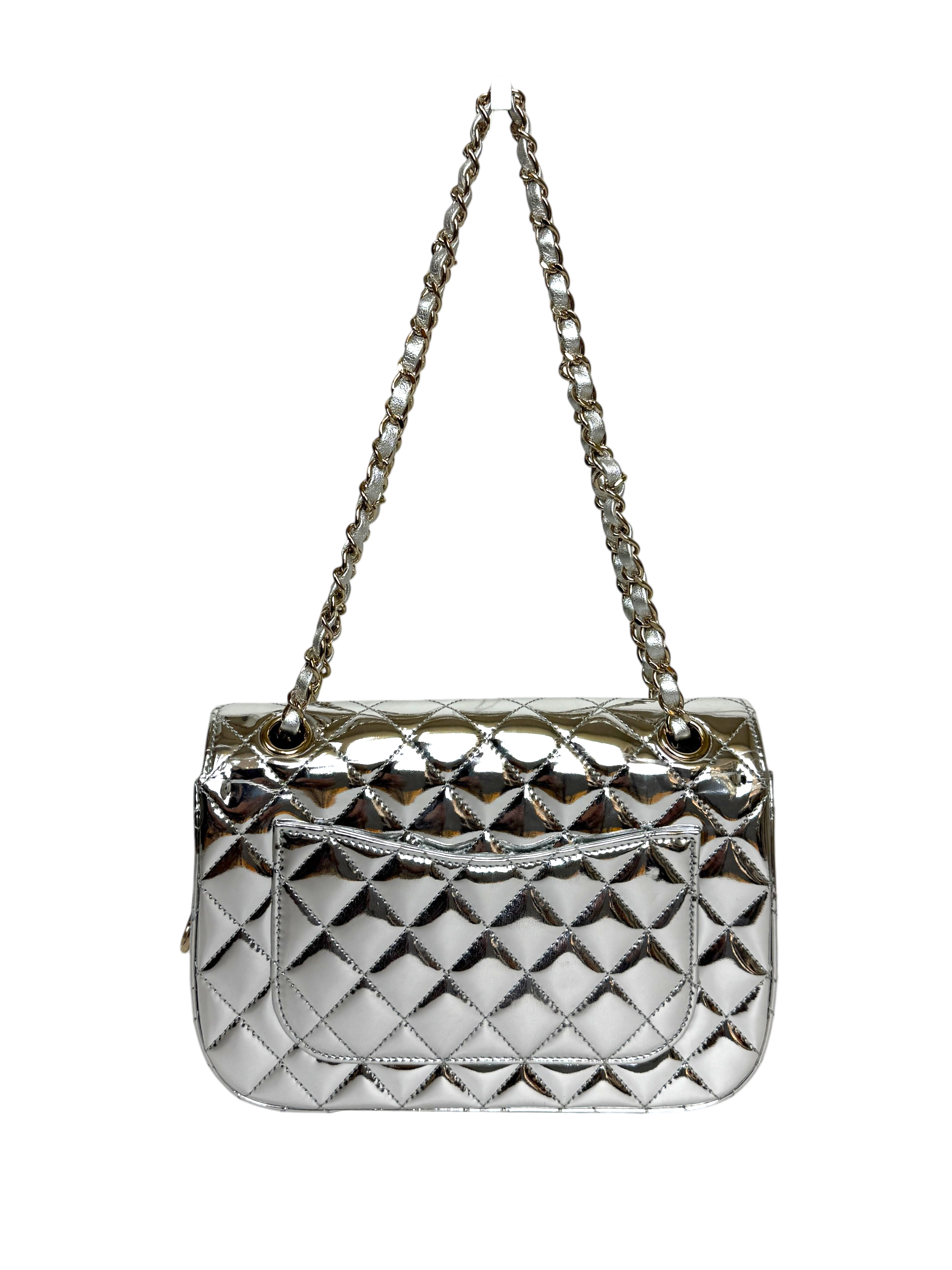 Chanel Mirrior Calfskin Flap Bag