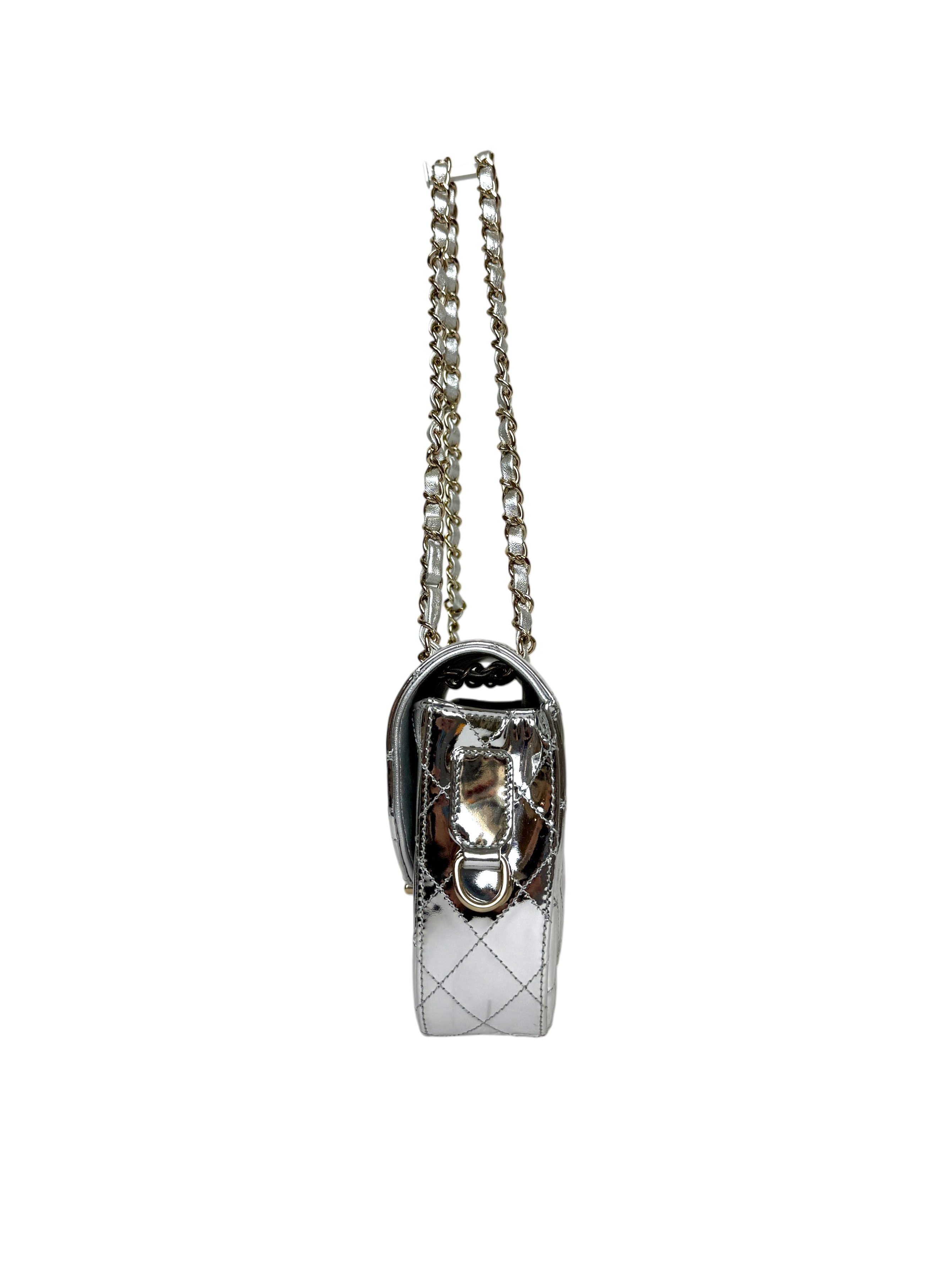 Chanel Mirrior Calfskin Flap Bag