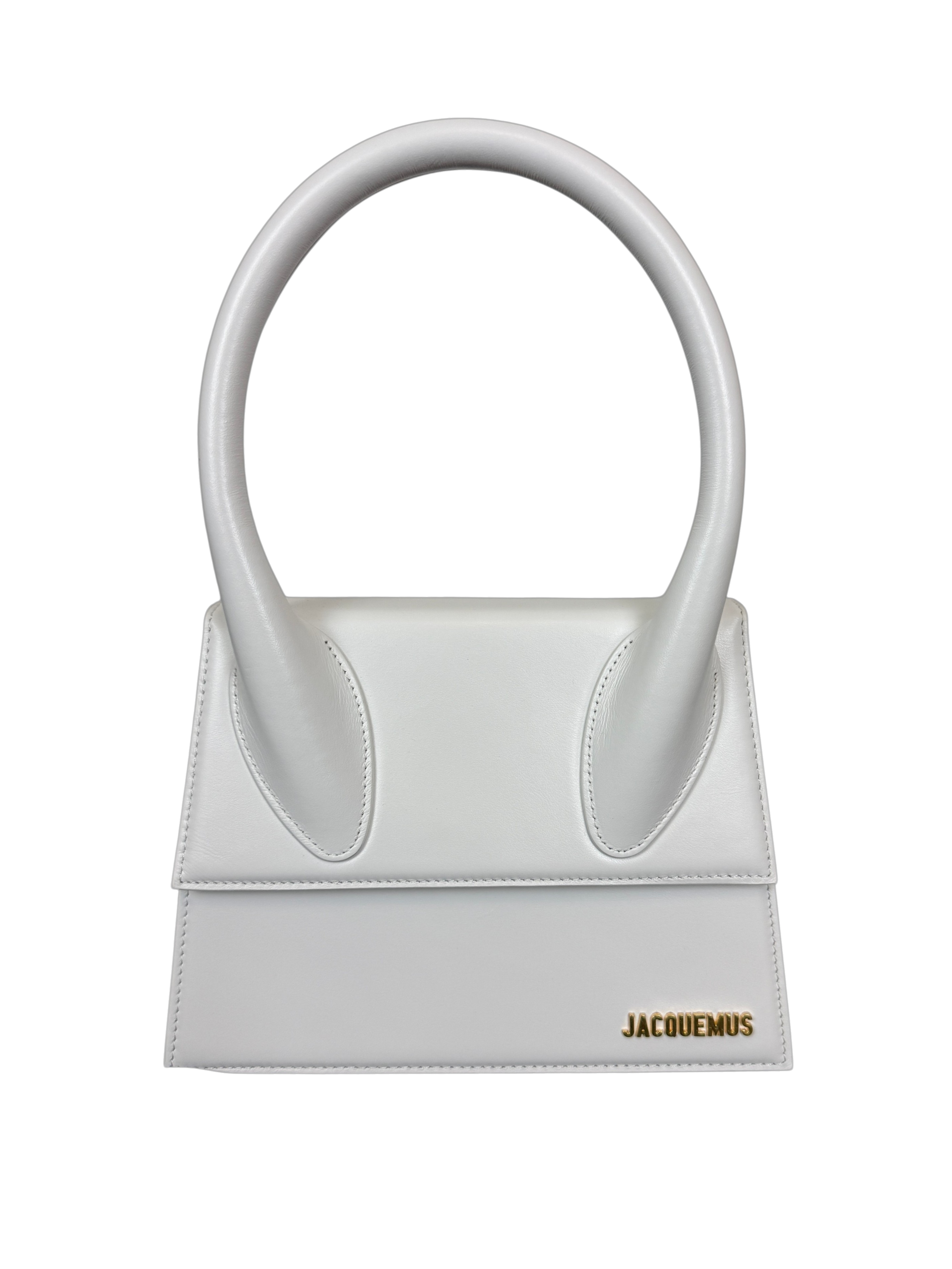 Jacquemus Le Chiquito White Leather Bag