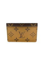 Louis Vuitton Monogram Reverse Canvas Card Holder
